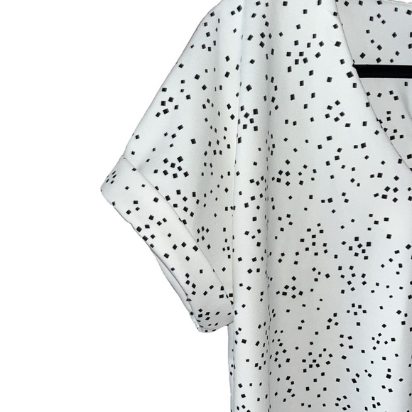 🧚 Melloday Zip Back Confetti Blouse - Picture 3 of 5